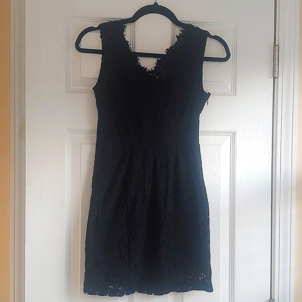 Lace mini dress